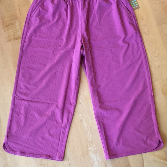 TITLE NINE | Slaycation 2.0 Cropped Pants - Textured Pink Spine - Picture 4 of 15